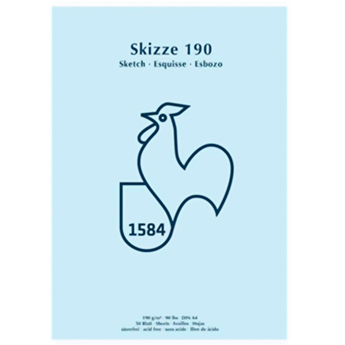 HAHMEMUHLE SKETCH A5 190 GR PZ