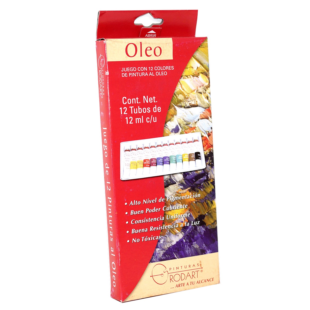 ESTUCHE PINTURA OLEO C/12