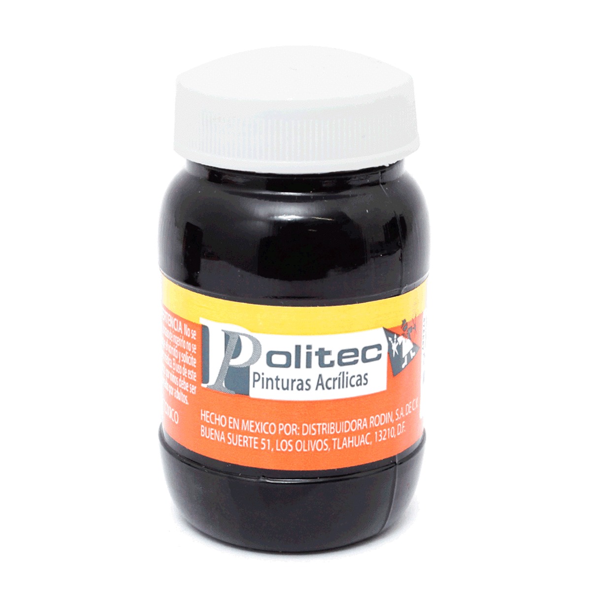 PINTURA ACRILIICA NEGRO INTENSO POLITEC N302 100ML