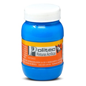 PINTURA ACRILIICA AZUL CELESTE POLITEC N313 100ML PINTURA ACRILIICA AZUL CELESTE POLITEC N313 100ML
