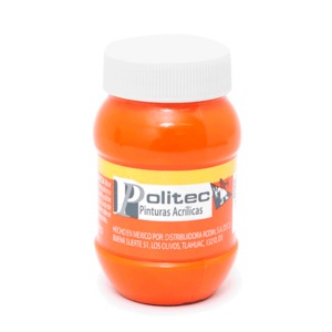 PINTURA ACRILICA NARANJA POLITEC N308 100ML PZ PINTURA ACRILICA NARANJA POLITEC N308 100ML PZ