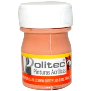 PINTURA ACRILICA DURAZNO POLITEC 20ML PZ