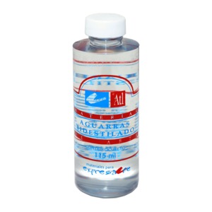 AGUARRAS BIDESTILADO (PLASTICO, 115ML, PIEZA)