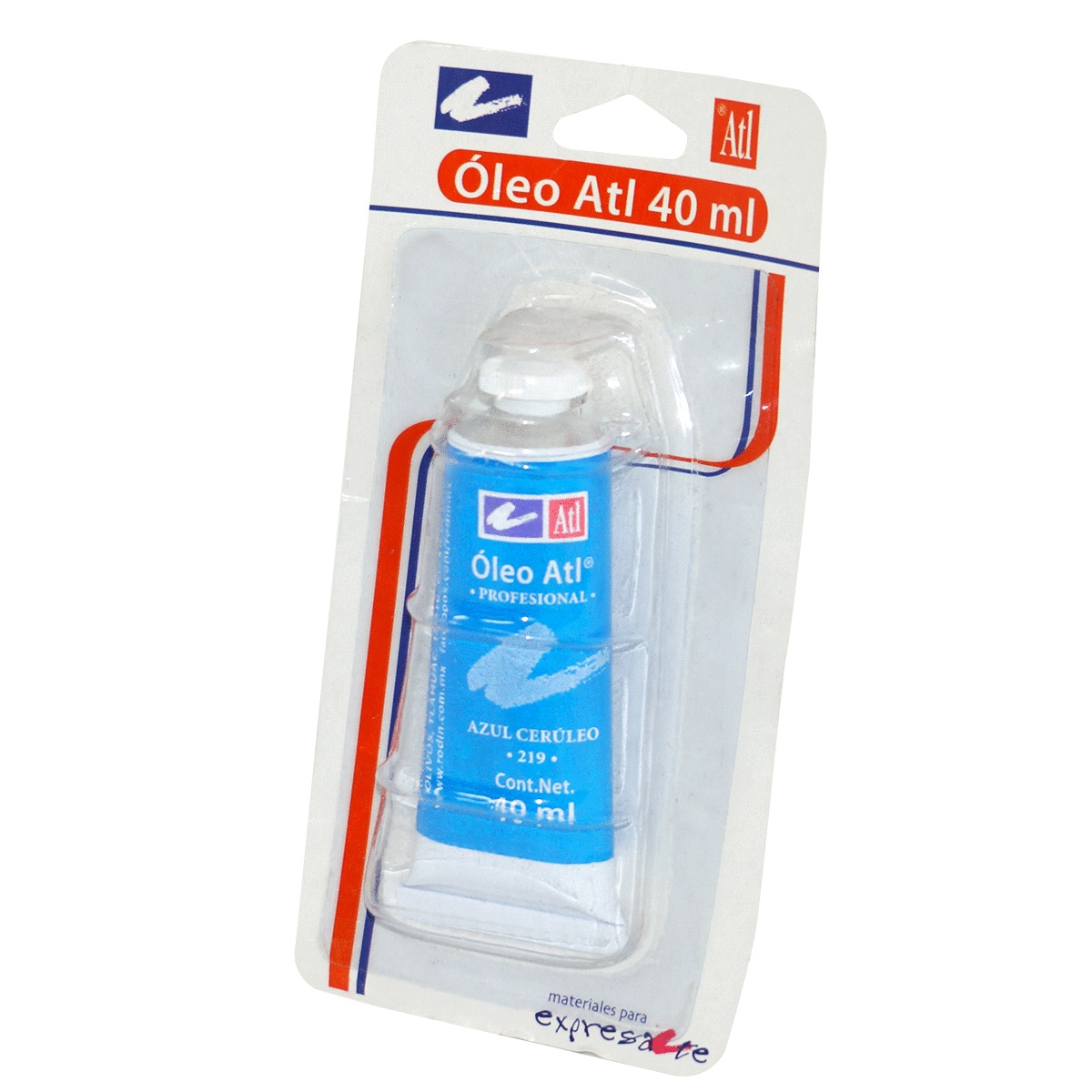 PINTURA DE OLEO ATL (AZUL N219 BLISTER DE UNO)