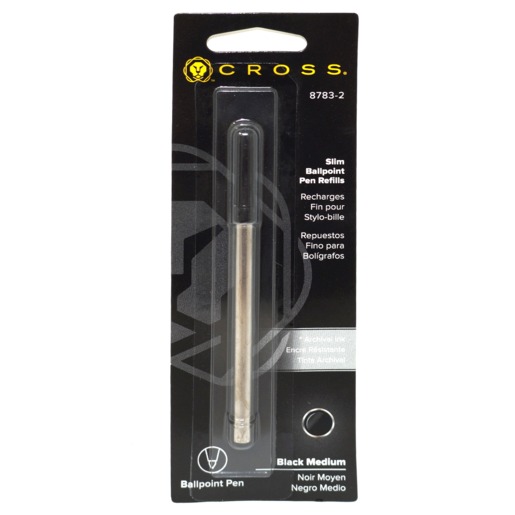REPUESTO CROSS DELGADO PARA BOLIGRAFO-NEGRO