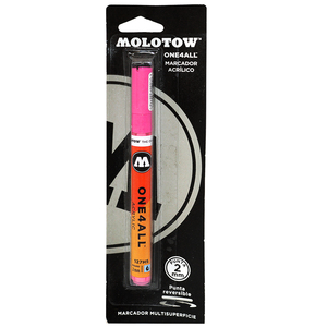 MARCADOR ACRILICO MOLOTOW 2MM ROSA B/1 MARCADOR ACRILICO MOLOTOW 2MM ROSA B/1