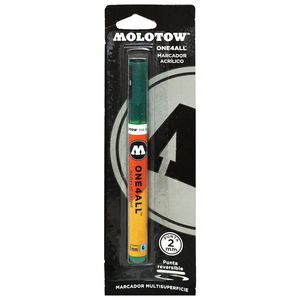 MARCADOR ACRILICO MOLOTOW 2MM VERDE B/1 MARCADOR ACRILICO MOLOTOW 2MM VERDE B/1