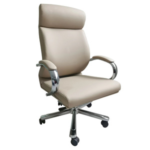 SILLA GERENCIAL DE CUERO SINTETICO COLOR HUESO SILLA GERENCIAL DE CUERO SINTETICO COLOR HUESO