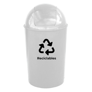 BASURERO SWING 35 LTS RECICLABLE BLANCO BASURERO SWING 35 LTS RECICLABLE BLANCO