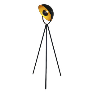 LAMPARA DE PIE TRIPODE DE ACERO 60LPT1184MVN LAMPARA DE PIE TRIPODE DE ACERO 60LPT1184MVN