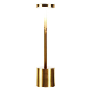 LAMPARA DE MESA 3W DORADO 3DTTLLED12DCCCD LAMPARA DE MESA 3W DORADO 3DTTLLED12DCCCD