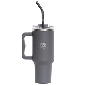 VASO DE 40 OZ GREY CON AGARRADOR T12 GRAY VASO DE 40 OZ GREY CON AGARRADOR T12 GRAY