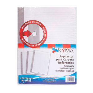 HOJAS CARPETA RAYA 100 HOJAS CARPETA RAYA 100