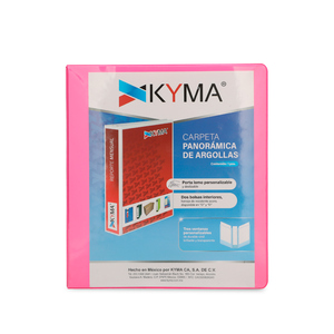 CARPETA PANORAMICA KYMA 1 PULG ARILLO CARPETA PANORAMICA KYMA 1 PULG ARILLO