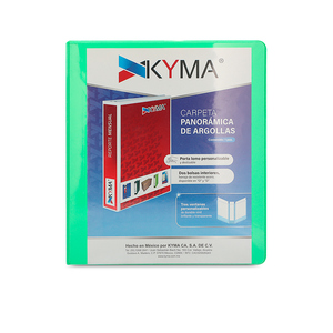 CARPETA PANORAMICA KYMA 1 PULG ARILLO CARPETA PANORAMICA KYMA 1 PULG ARILLO