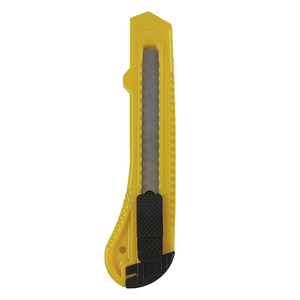 CUTER PLASTICO OFFICE DEPOT GRANDE 18MM AMARILLO CUTER PLASTICO OFFICE DEPOT GRANDE 18MM AMARILLO