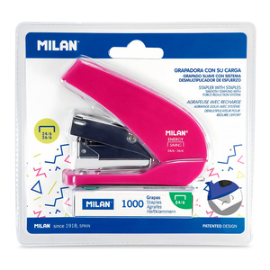 ENGRAPADORA MILAN ENERGY SAVING + 1000 GRAPAS SERIE ACID ROSA ENGRAPADORA MILAN ENERGY SAVING + 1000 GRAPAS SERIE ACID ROSA