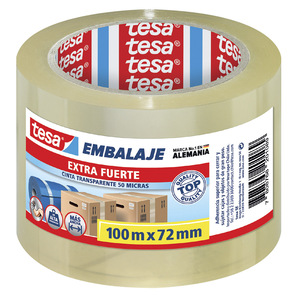 CINTA PARA EMPAQUE TESA 3" 100MX72MM CINTA PARA EMPAQUE TESA 3" 100MX72MM