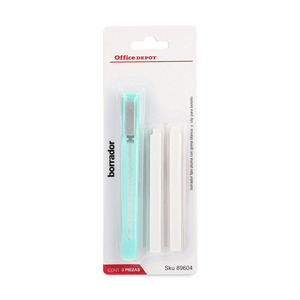 BORRADOR OFFICE DEPOT TIPO PLUMA + DOS REPUESTOS BORRADOR OFFICE DEPOT TIPO PLUMA + DOS REPUESTOS