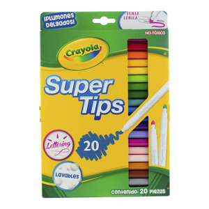 MARCADORES CRAYOLA LAVABLES 20U MARCADORES CRAYOLA LAVABLES 20U