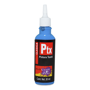 PINTURA TEXTIL PTX AZUL CLARO 619 PZ PINTURA TEXTIL PTX AZUL CLARO 619 PZ