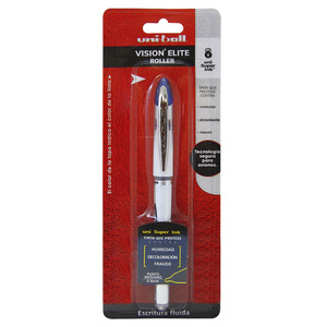 ROLLER UNIBALL VISION ELITE 0.8 MM AZUL 1U PUNTO MEDIANO ROLLER UNIBALL VISION ELITE 0.8 MM AZUL 1U PUNTO MEDIANO