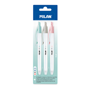 BOLIGRAFO MILAN P1 EDICION + 3U (AZUL, NEGRO Y ROJO) BOLIGRAFO MILAN P1 EDICION + 3U (AZUL, NEGRO Y ROJO)