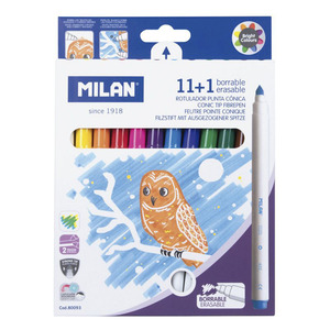 MARCADORES MILAN BORRABLES 12U MARCADORES MILAN BORRABLES 12U