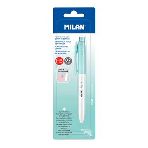 PORTAMINAS MILAN P1 TURQUESA  MINA 0.7MM PORTAMINAS MILAN P1 TURQUESA  MINA 0.7MM