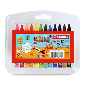 STABILO CRAYON DE CERA BLISTER 12U STABILO CRAYON DE CERA BLISTER 12U
