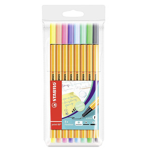 ESTUCHE STABILO POINT 88 PASTEL 8PK ESTUCHE STABILO POINT 88 PASTEL 8PK