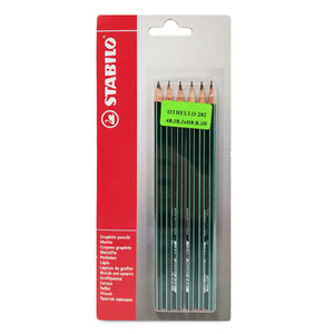 LAPICES STABILO OTHELLO GRADUACIONES C/5  (HB, 2B, 2H) LAPICES STABILO OTHELLO GRADUACIONES C/5  (HB, 2B, 2H)