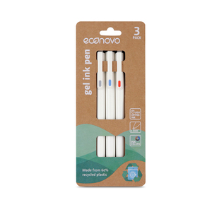 BOLIGRAFO GEL RETRACTIL ECONOVO 0.5MM 3U (NEGRO, AZUL, ROJO) BOLIGRAFO GEL RETRACTIL ECONOVO 0.5MM 3U (NEGRO, AZUL, ROJO)