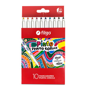 MARCADOR FILGO PINTO 2221 CONICOS 10U MARCADOR FILGO PINTO 2221 CONICOS 10U