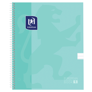 CUADERNO ESPIRAL RAYAS EUROPEAN 1 80H (PROFESIONAL, PASTA DURA, VERDE MENTA) CUADERNO ESPIRAL RAYAS EUROPEAN 1 80H (PROFESIONAL, PASTA DURA, VERDE MENTA)