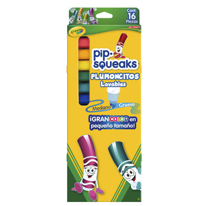 MARCADORES CRAYOLA PIP SQUEAKS 16U MARCADORES CRAYOLA PIP SQUEAKS 16U