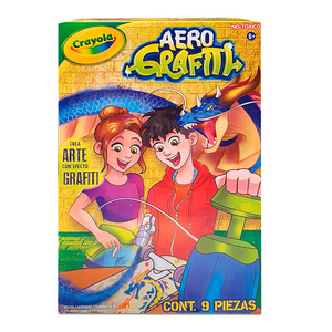 SET DE ACTIVIDADES AEROGRAFITI CRAYOLA SET DE ACTIVIDADES AEROGRAFITI CRAYOLA