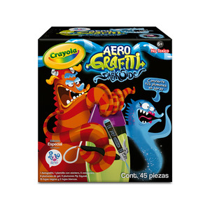 SET DE ACTIVIDADES AEROGRAFITI DARKSIDE CRAYOLA SET DE ACTIVIDADES AEROGRAFITI DARKSIDE CRAYOLA