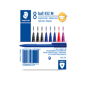 BOLIGRAFO STAEDTLER MEDIANO SURTIDO 8U BOLIGRAFO STAEDTLER MEDIANO SURTIDO 8U