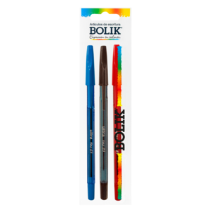 BOLIGRAFOS BOLIK ULTRA FINOS 3U BOLIGRAFOS BOLIK ULTRA FINOS 3U