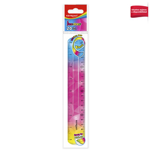 REGLA KEYROAD FLEXIBLE 20CM COLORES REGLA KEYROAD FLEXIBLE 20CM COLORES
