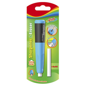 SACAPUNTAS + BORRADOR KEYROAD TIPO LAPIZ SACAPUNTAS + BORRADOR KEYROAD TIPO LAPIZ
