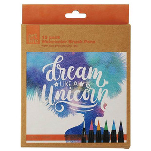 MARCADORES ACUARELABLES TREE IN ART 12U + 1 PINCEL 8MM MARCADORES ACUARELABLES TREE IN ART 12U + 1 PINCEL 8MM