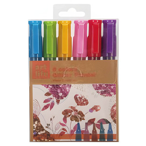 MARCADORES GLITTER TREE IN ART  6U MARCADORES GLITTER TREE IN ART  6U