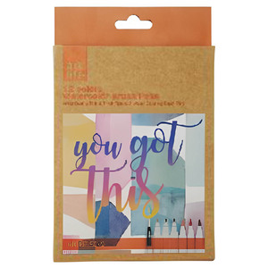 MARCADORES ACUARELABLES TREE IN ART 12U + 1 PINCEL 4MM MARCADORES ACUARELABLES TREE IN ART 12U + 1 PINCEL 4MM