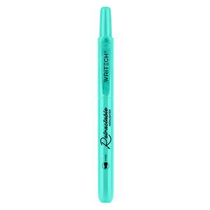 MARCATEXTO WRITECH CUTE PUNTA BISELADA SUAVE TURQUESA VINTAGE MARCATEXTO WRITECH CUTE PUNTA BISELADA SUAVE TURQUESA VINTAGE