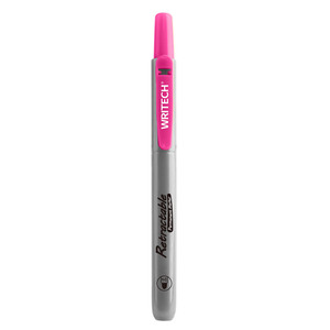 MARCADOR PERMANENTE WRITECH RETRACTIL ROSADO MARCADOR PERMANENTE WRITECH RETRACTIL ROSADO