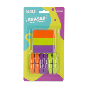 BORRADOR EAGLE 15U (INCLUYE: 3 BORRADORES GRANDES + 12 TAPON DE BORRADOR) BORRADOR EAGLE 15U (INCLUYE: 3 BORRADORES GRANDES + 12 TAPON DE BORRADOR)