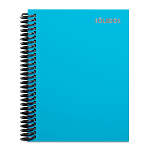 CUADERNO SOLIDO ESPIRAL CARTA PASTA FLEXIBLE CIELO 100H LINEAS CUADERNO SOLIDO ESPIRAL CARTA PASTA FLEXIBLE CIELO 100H LINEAS