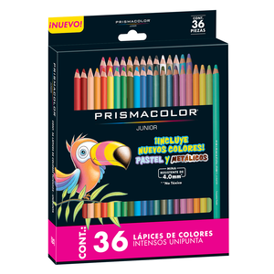 LAPICES DE COLOR PRISMACOLOR JUNIOR 36U LAPICES DE COLOR PRISMACOLOR JUNIOR 36U